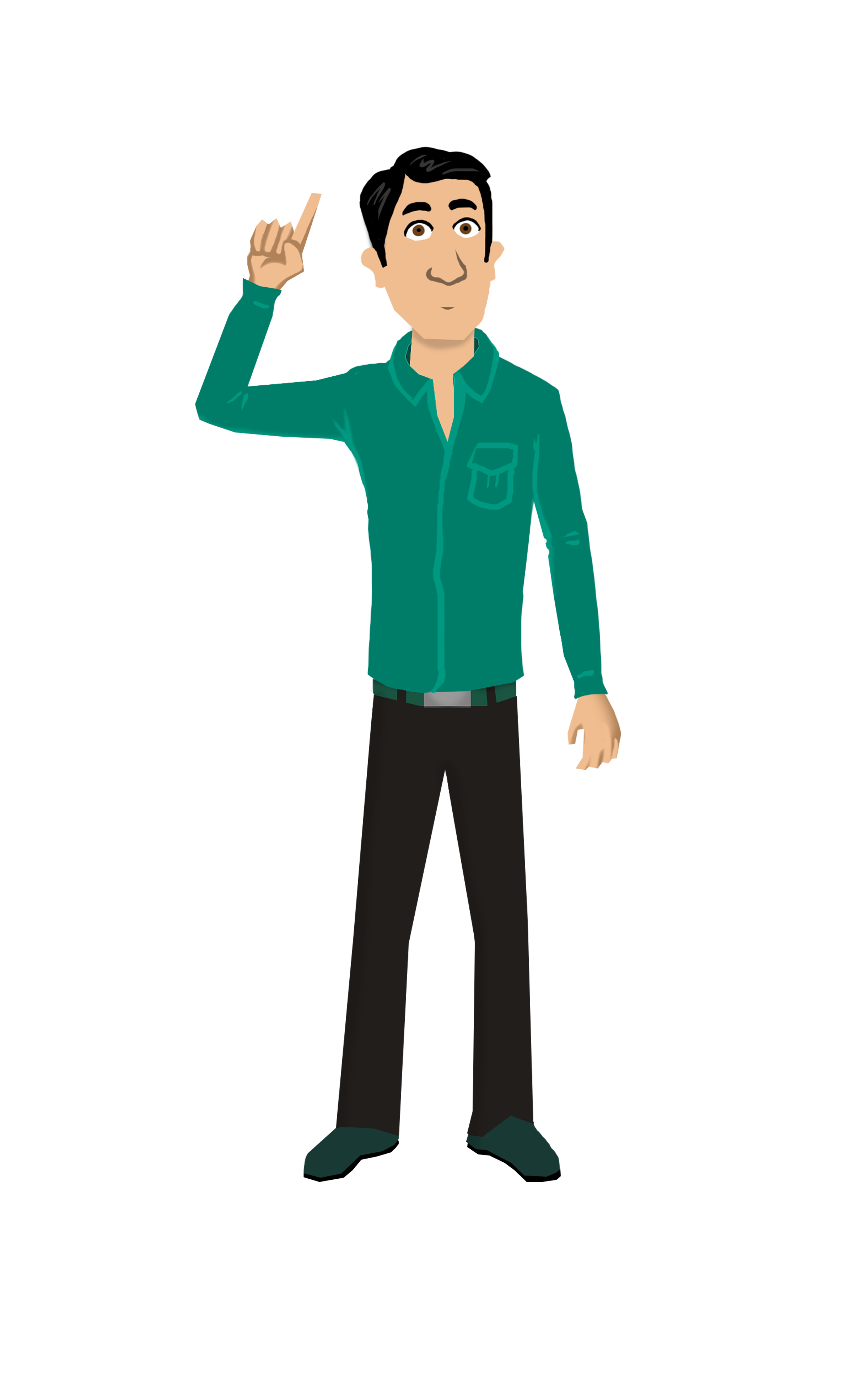 24 green shirt 4